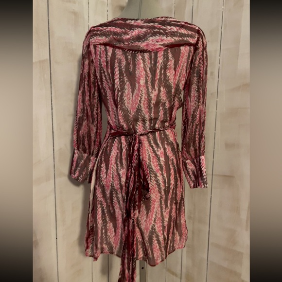 DVF Silk Wrap Dress - Picture 3 of 5